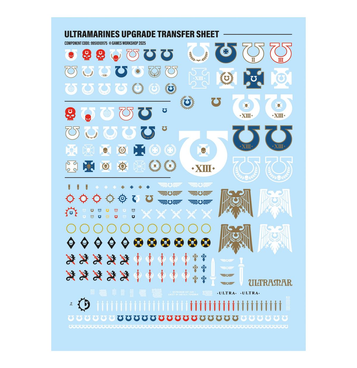 Ultramarines: Upgrades and Transfers (Warhammer 40,000 | 55-72)