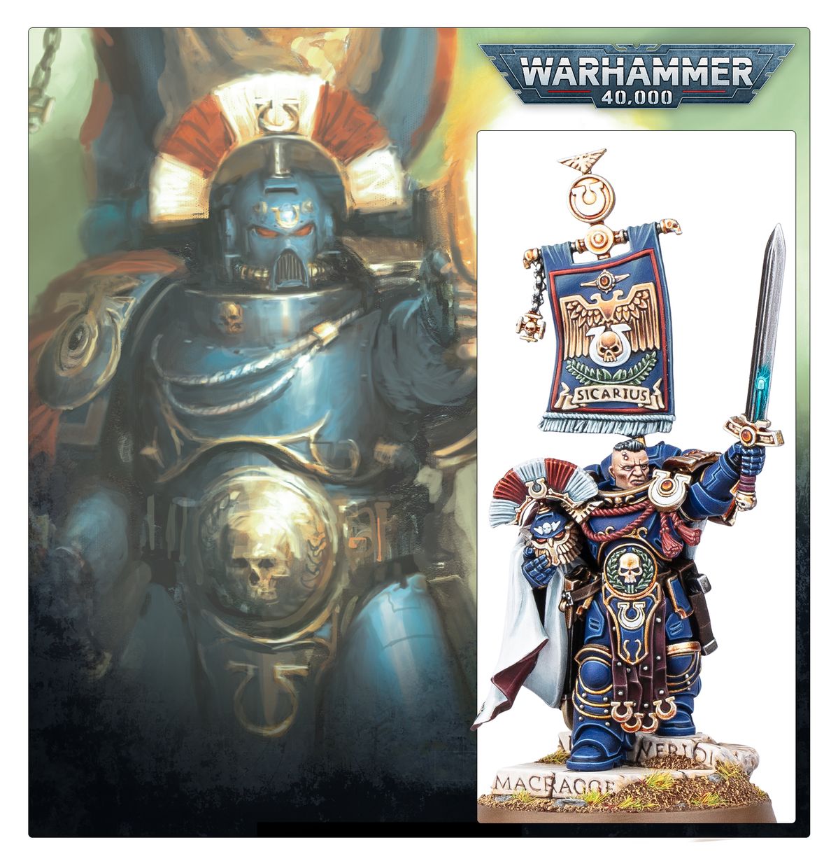 Ultramarines: Cato Sicarius (Warhammer 40,000 | 55-73)
