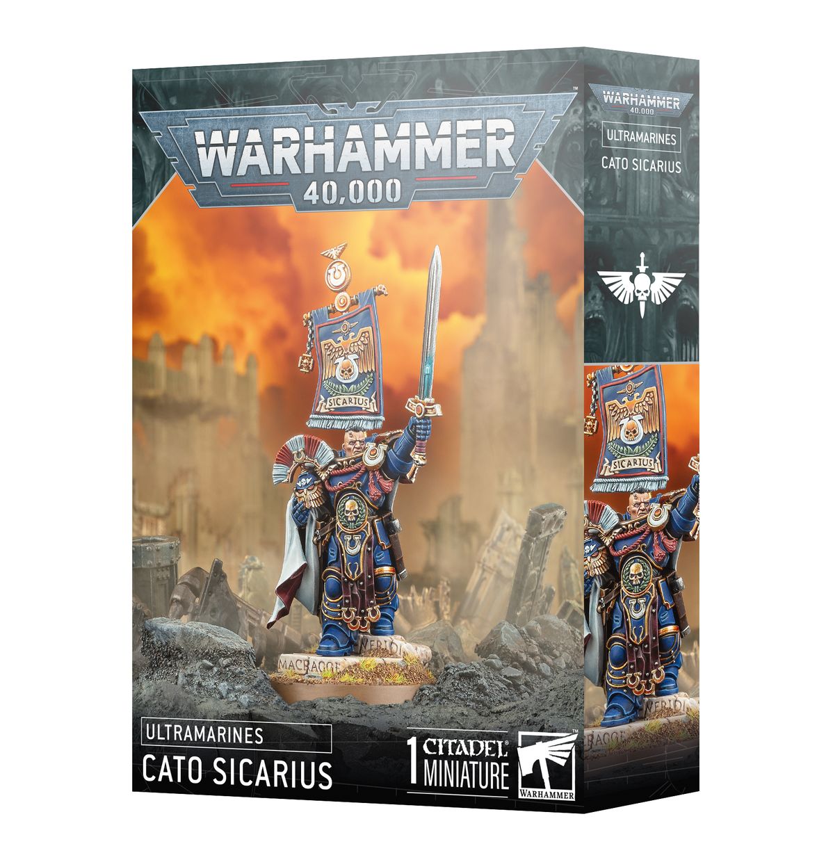 Ultramarines: Cato Sicarius (Warhammer 40,000 | 55-73)