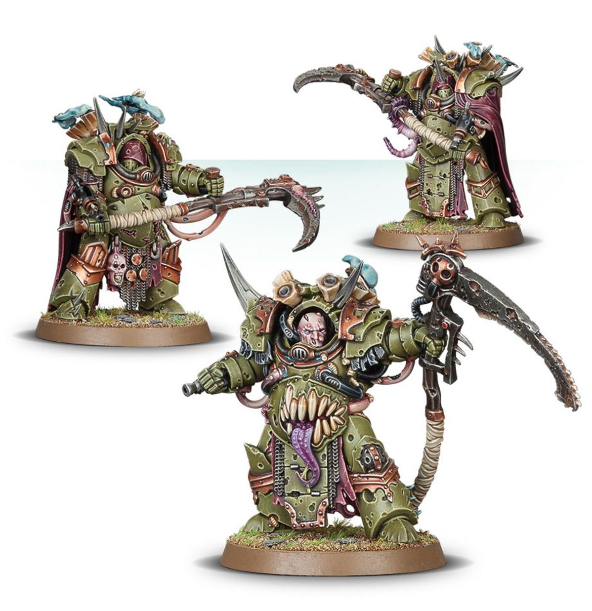 Death Guard: Deathshroud Bodyguard/Terminators (Warhammer 40,000 | 43-50)