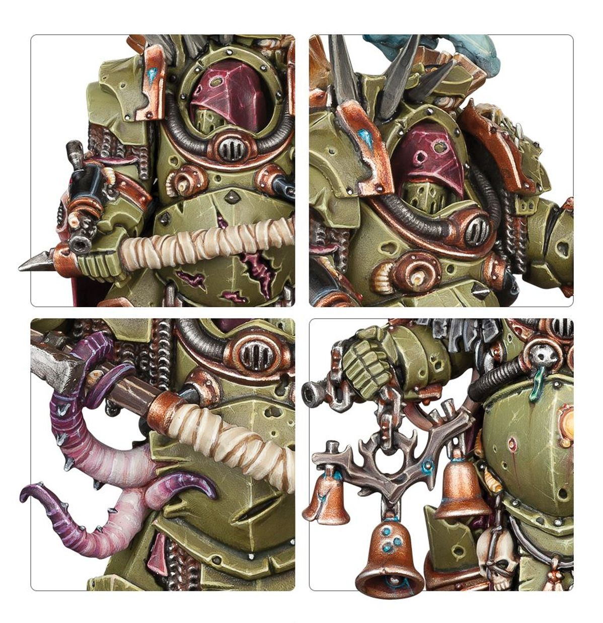 Death Guard: Deathshroud Bodyguard/Terminators (Warhammer 40,000 | 43-50)
