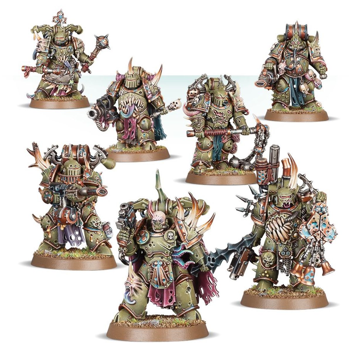 Death Guard: Plague Marines (Warhammer 40,000 | 43-55)