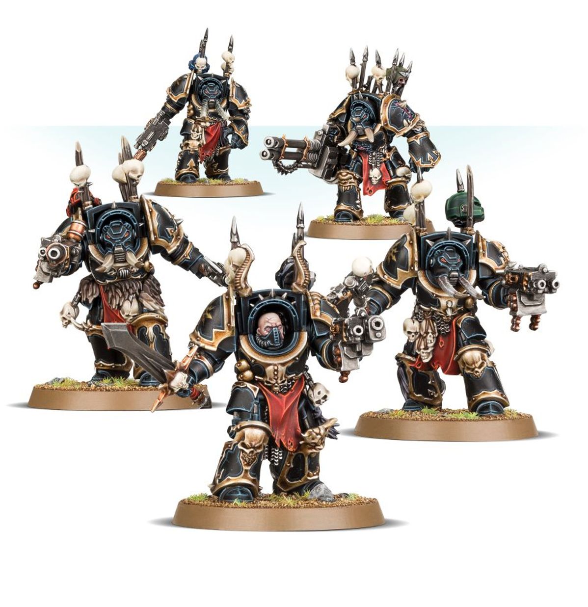 Chaos Space Marines: Chaos Terminator Squad (Warhammer 40,000 | 43-19)