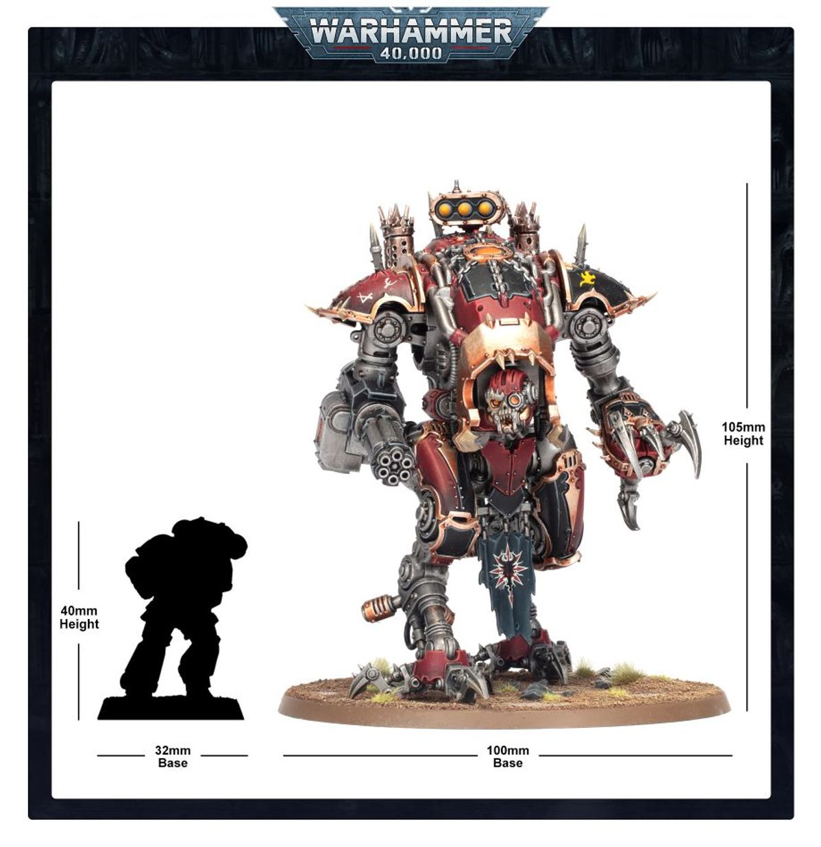 Chaos Knights: War Dogs / War Dog Stalkers (Warhammer 40,000 | 43-64)