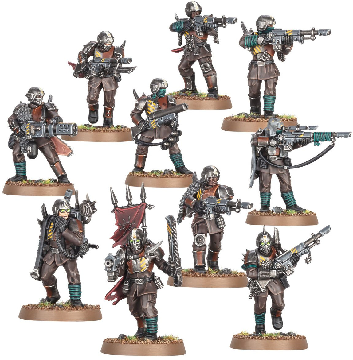 Chaos Space Marines: Traitor Guardsmen Squad (Warhammer 40,000 | 43-107)
