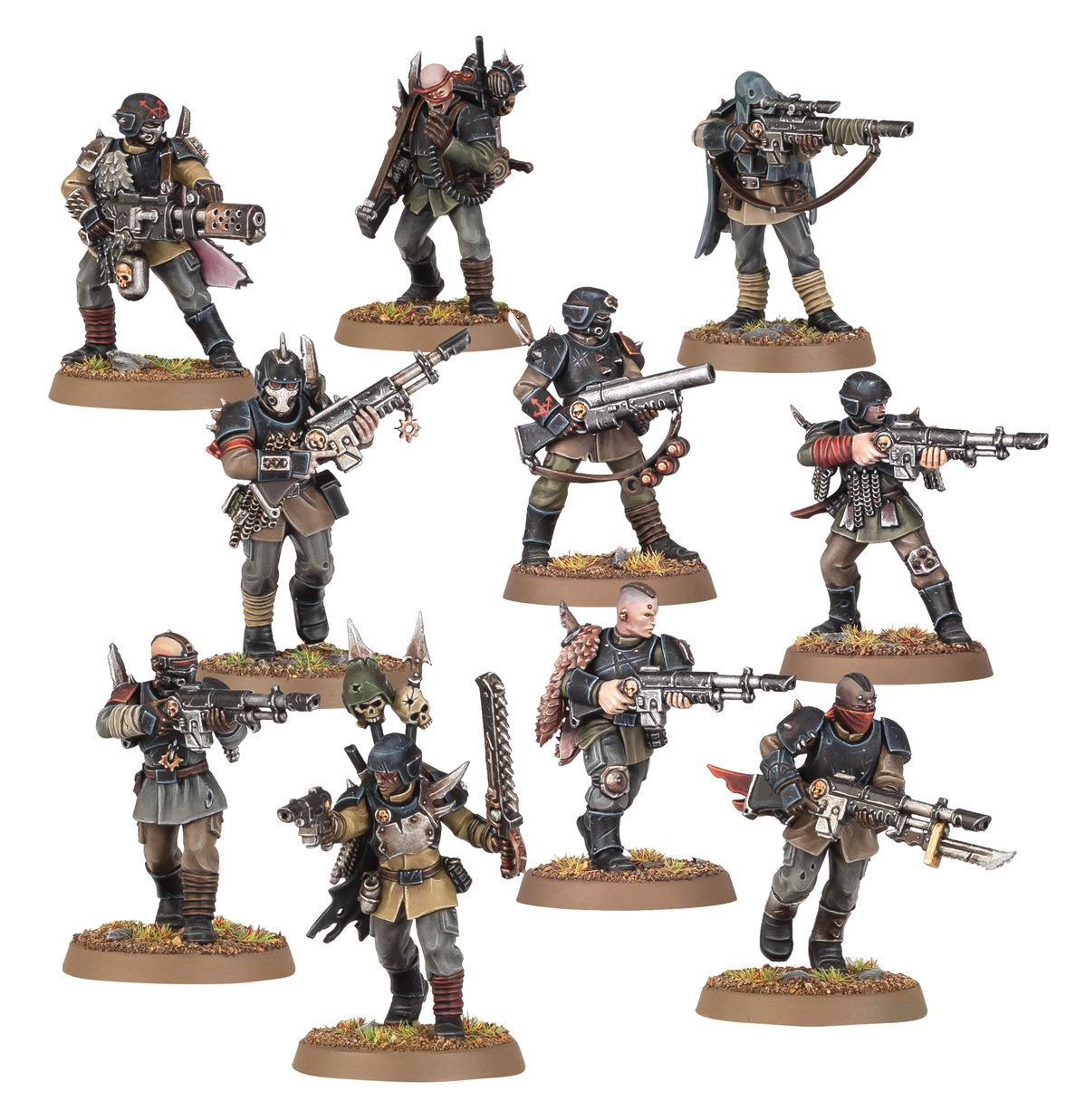 Chaos Space Marines: Traitor Guardsmen Squad (Warhammer 40,000 | 43-107)