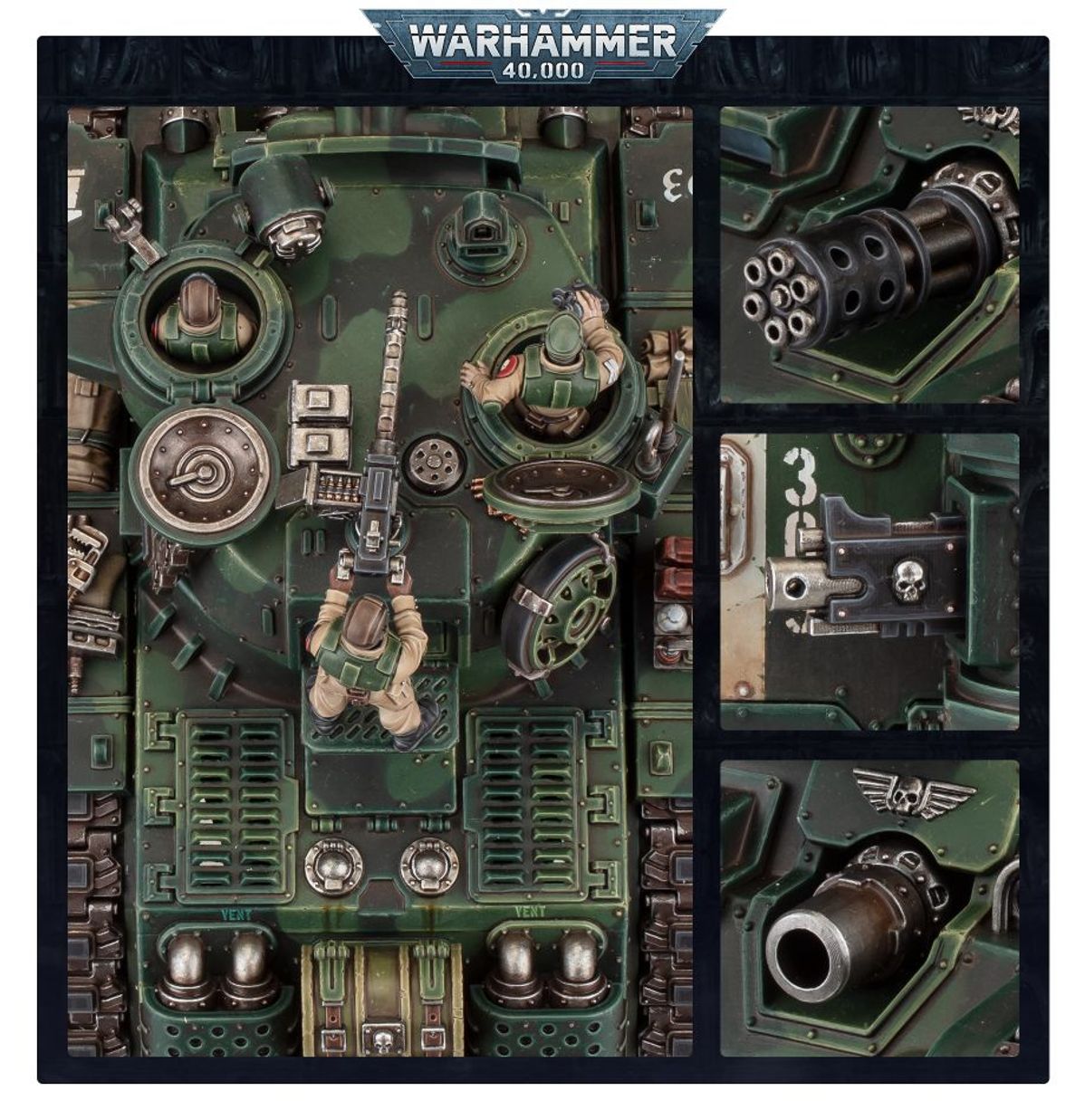 Astra Militarum: Rogal Dorn Battle Tank (Warhammer 40,000 | 47-31)