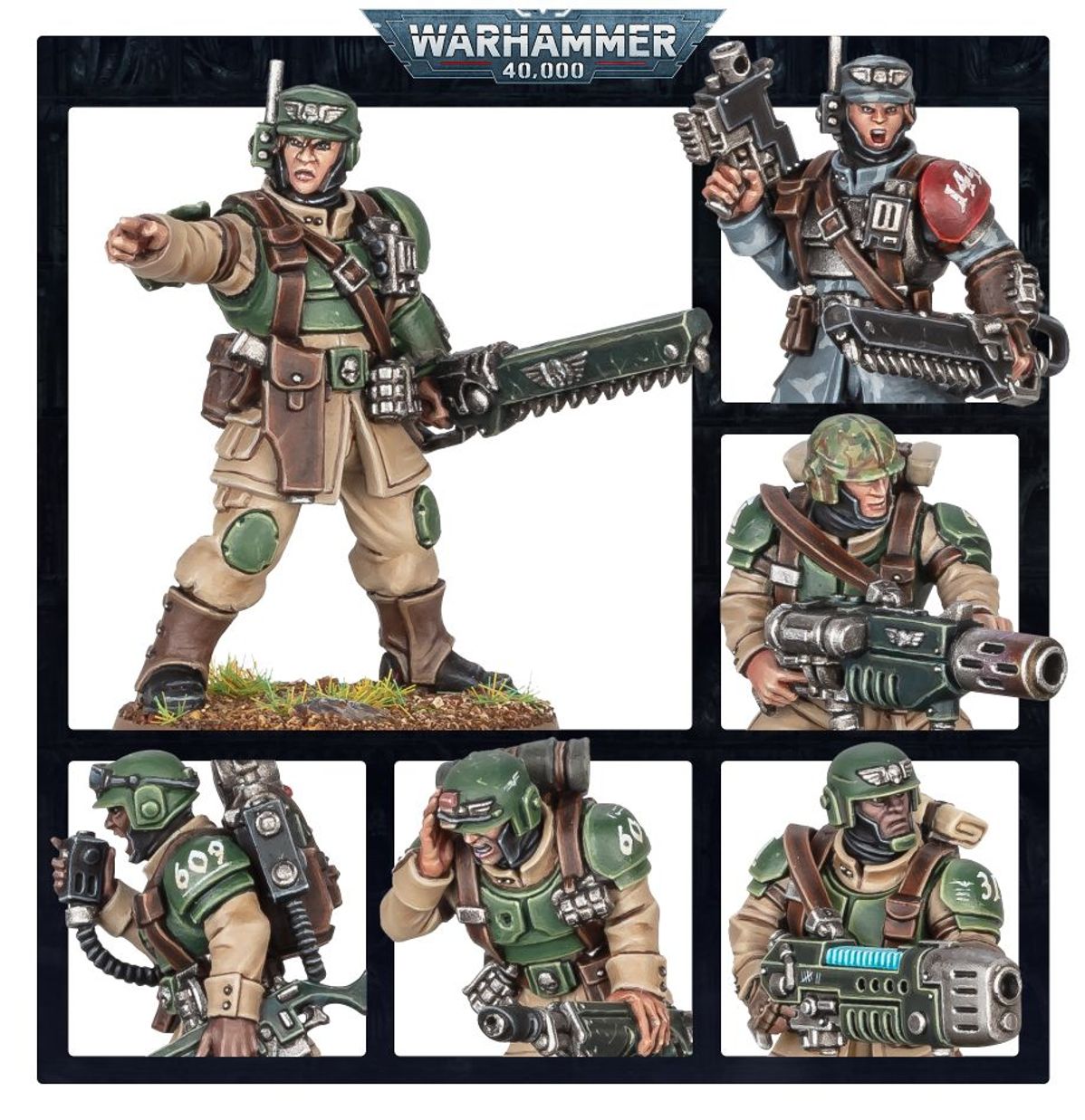 Astra Militarum: Cadian Shock Troops (Warhammer 40,000 | 47-33)