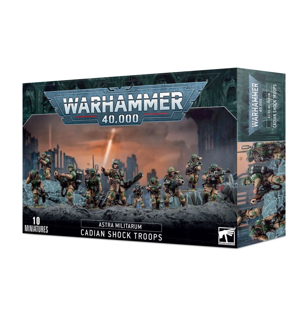 Astra Militarum: Cadian Shock Troops (Warhammer 40,000 | 47-33)