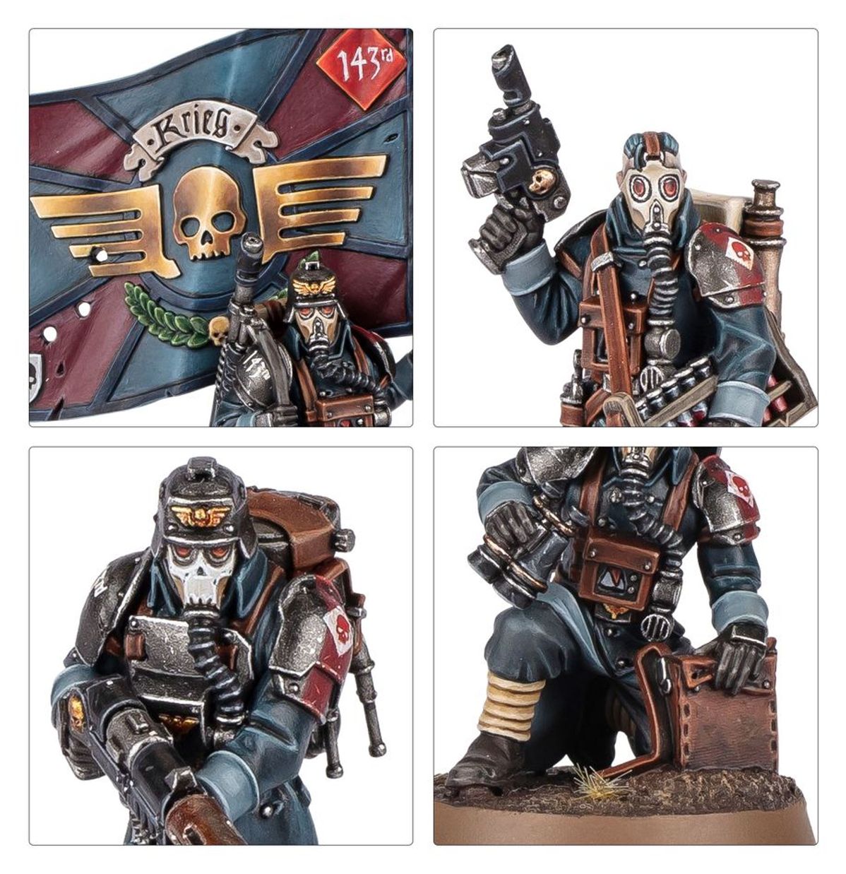 Combat Patrol: Astra Militarum - Death Korps of Krieg (Warhammer 40,000 | 73-472) (Pre-order)