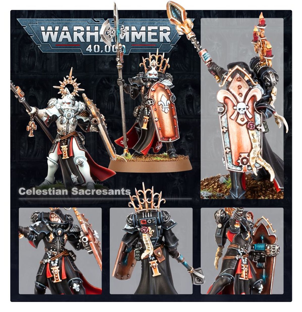 Adepta Sororitas: Celestian Sacresants (Warhammer 40,000 | 52-35)