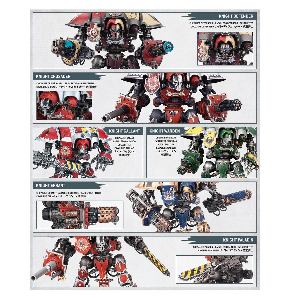 Imperial Knights: Knight Questoris (Warhammer 40,000 | 54-22)