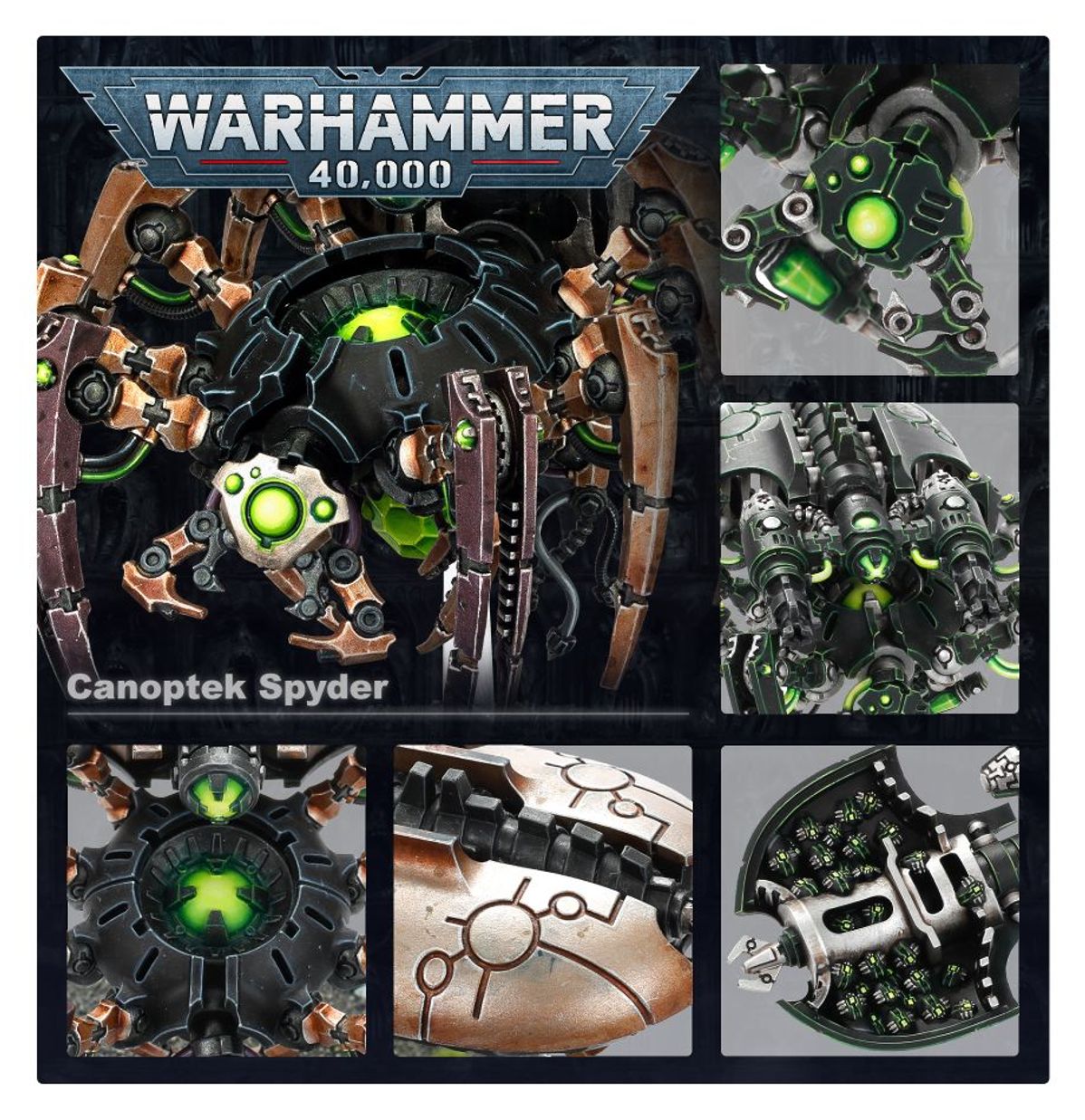 Necrons: Canoptek Spyder (Warhammer 40,000 | 49-16)