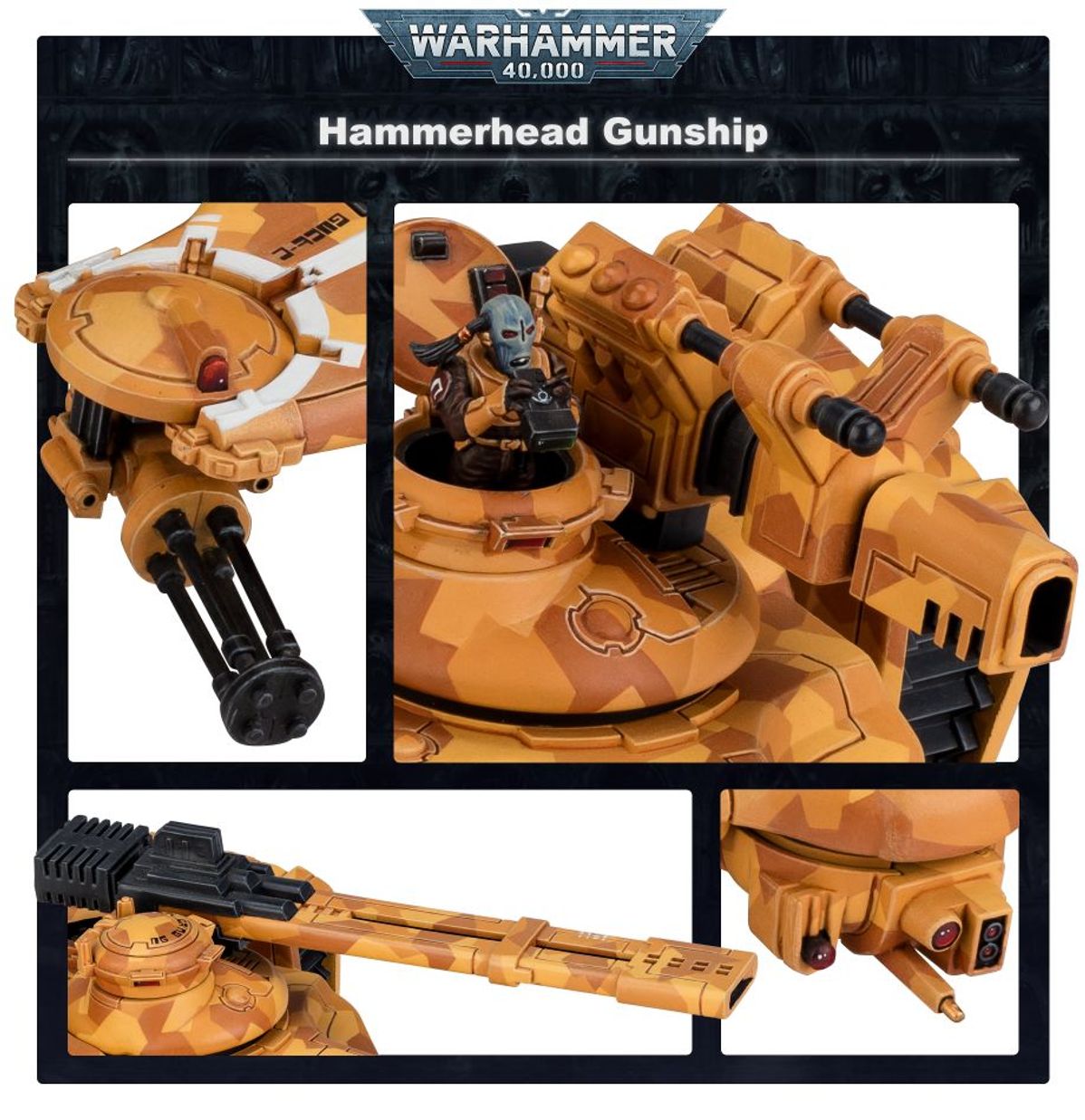 T'au Empire: Hammerhead Gunship (Warhammer 40,000 | 56-11)