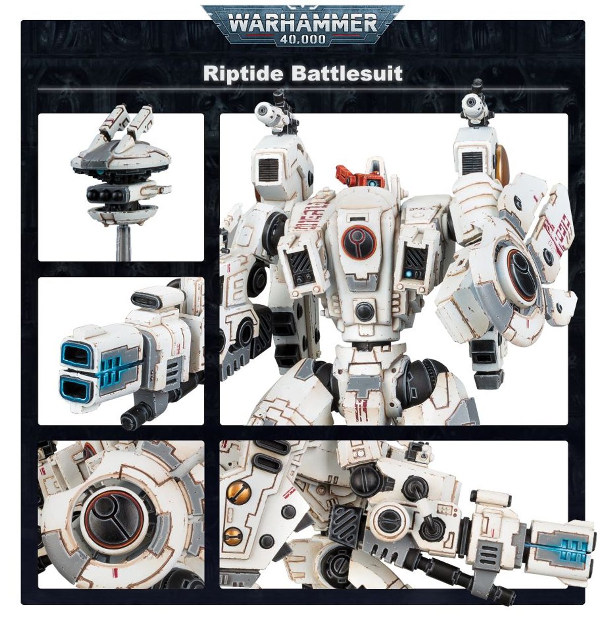 T'au Empire: Riptide Battlesuit (Warhammer 40,000 | 56-13)
