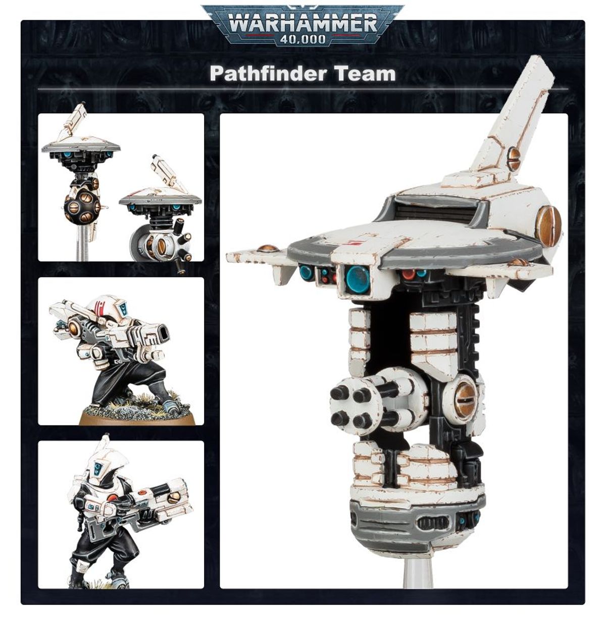 T'au Empire: Pathfinder Team (Warhammer 40,000 | 56-09)