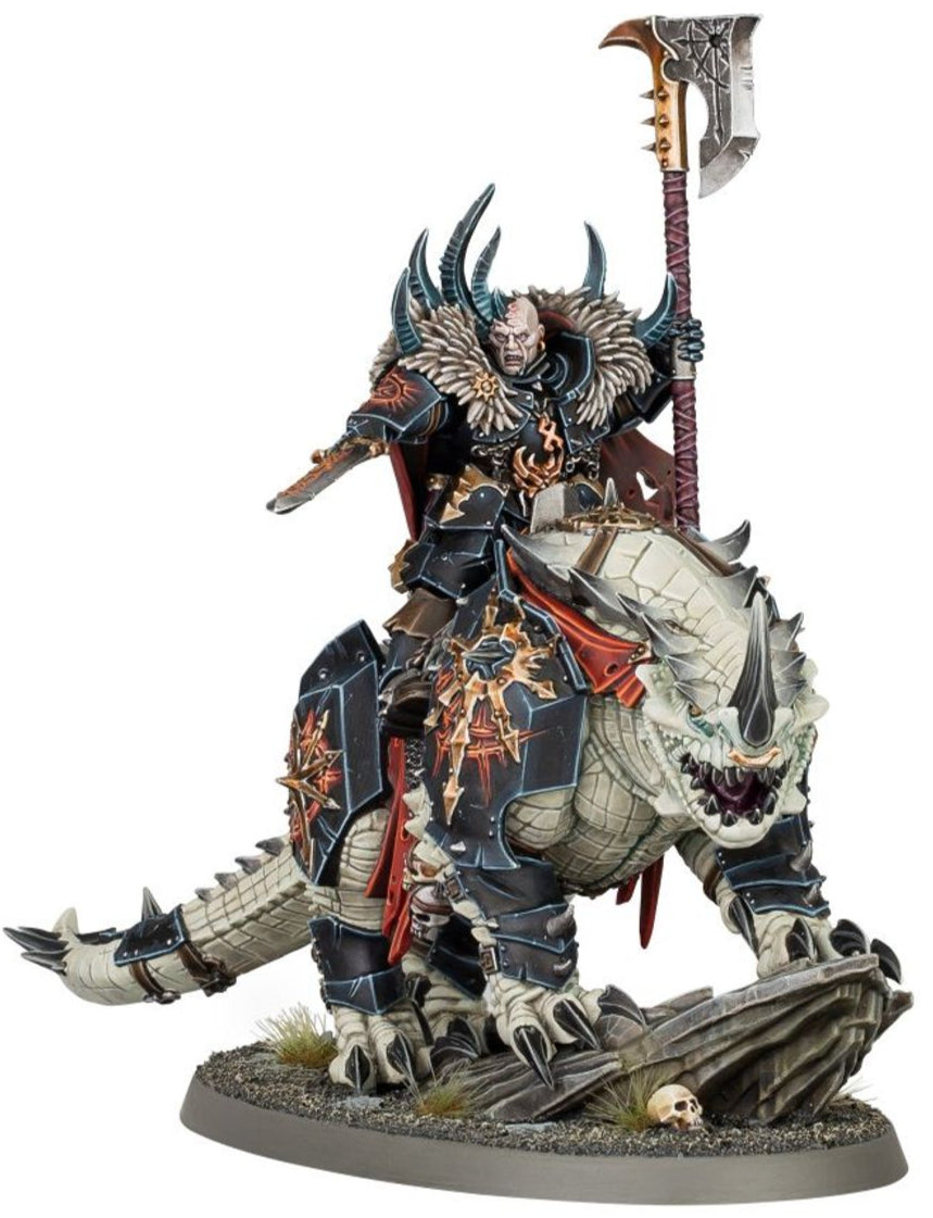 Slaves to Darkness: Chaos Lord on Karkadrak (Warhammer Age of Sigmar | 83-62)