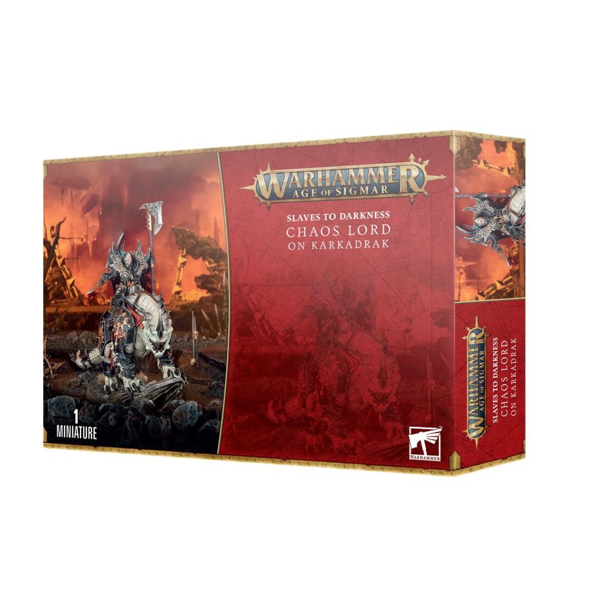 Slaves to Darkness: Chaos Lord on Karkadrak (Warhammer Age of Sigmar | 83-62)