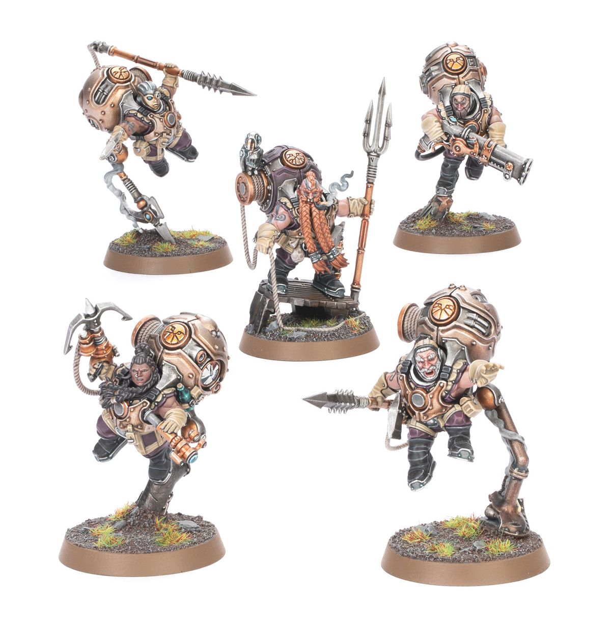 Kharadron Overlords: Harpoon Crew (Warhammer Age of Sigmar | 84-52) (Pre-order)