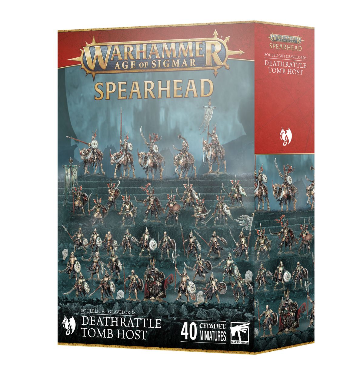 Spearhead: Soulblight Gravelords – Deathrattle Tomb Host (Warhammer Age of Sigmar | 70-916)