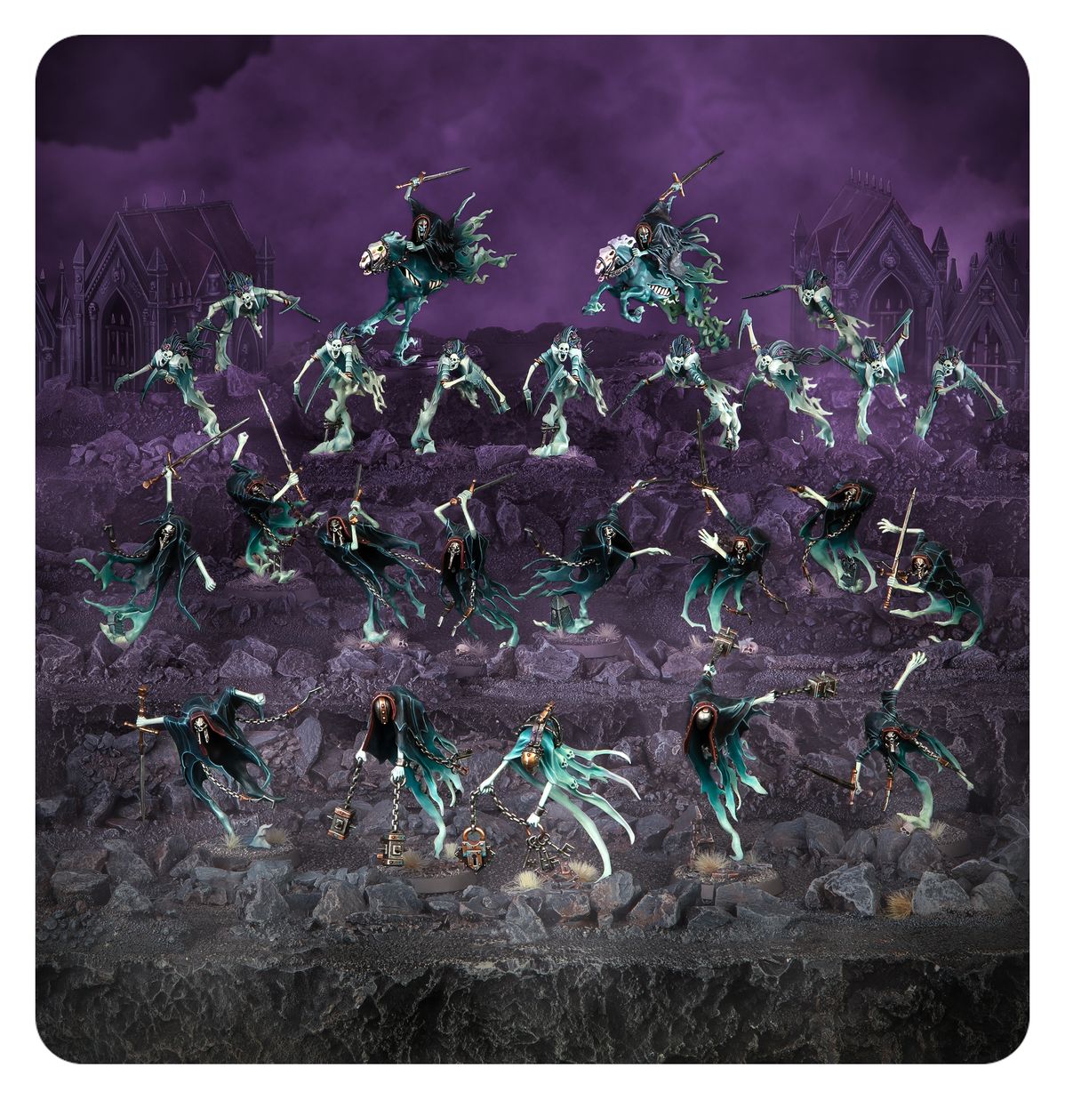 Spearhead: Nighthaunt - Cursed Shacklehorde (Warhammer Age of Sigmar | 70-914)