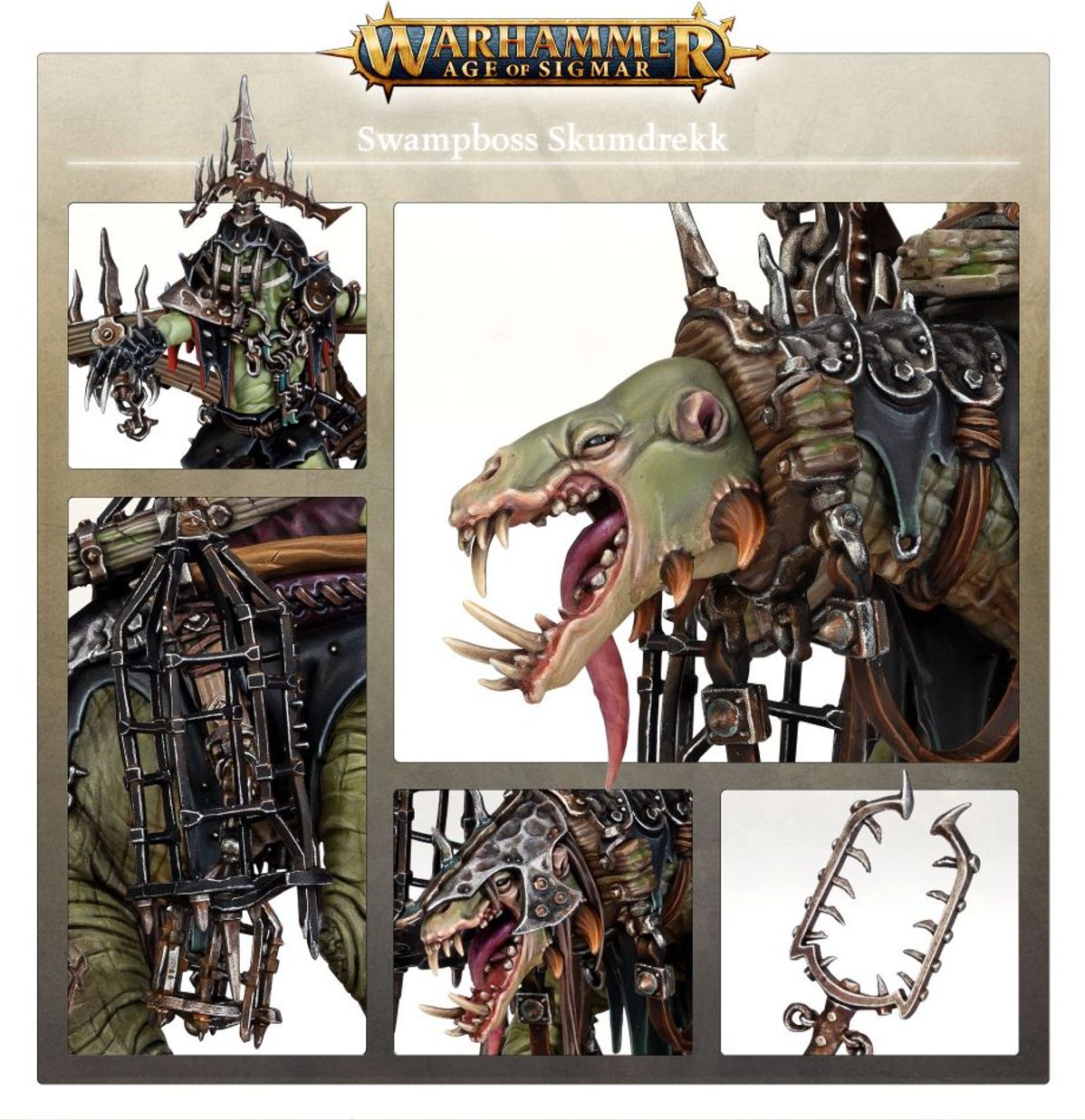 Orruk Warclans: Swampboss Skumdrekk (Warhammer Age of Sigmar | 89-69)