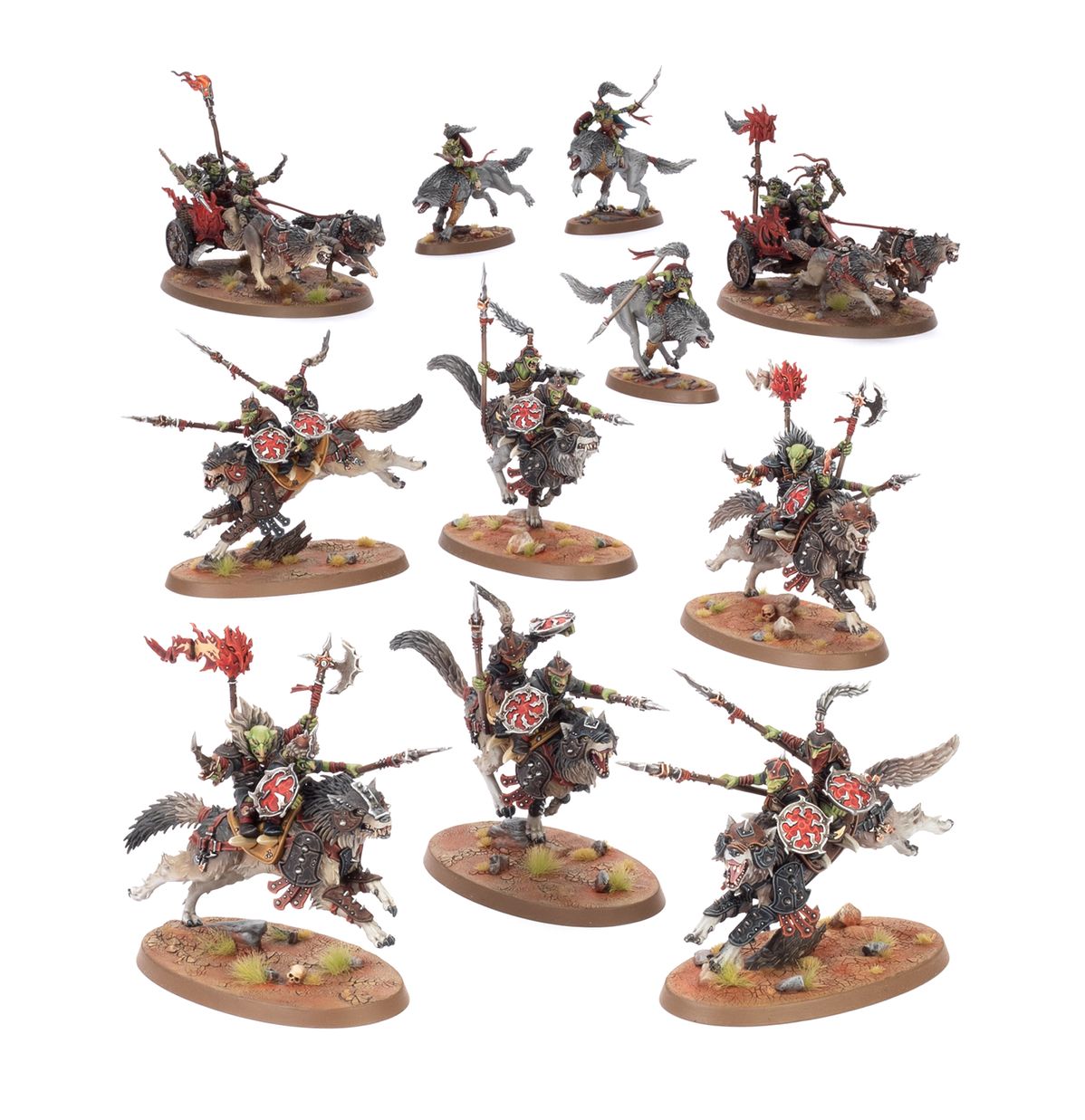 Spearhead: Gloomspite Gitz – Snarlpack Huntaz (Warhammer Age of Sigmar | 70-894)