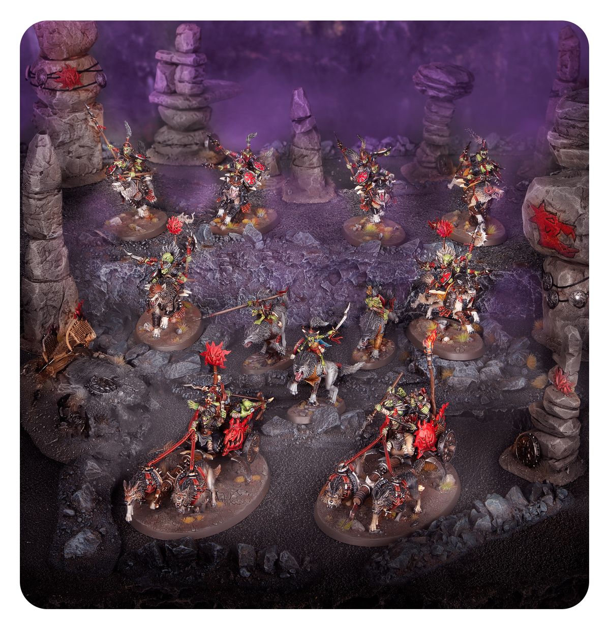 Spearhead: Gloomspite Gitz – Snarlpack Huntaz (Warhammer Age of Sigmar | 70-894)