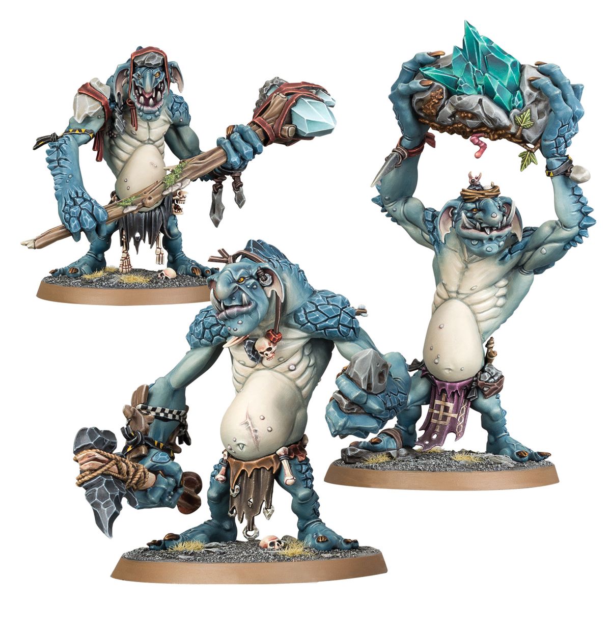 Gloomspite Gitz: Rockgut Troggoths (Warhammer Age of Sigmar | 89-33)