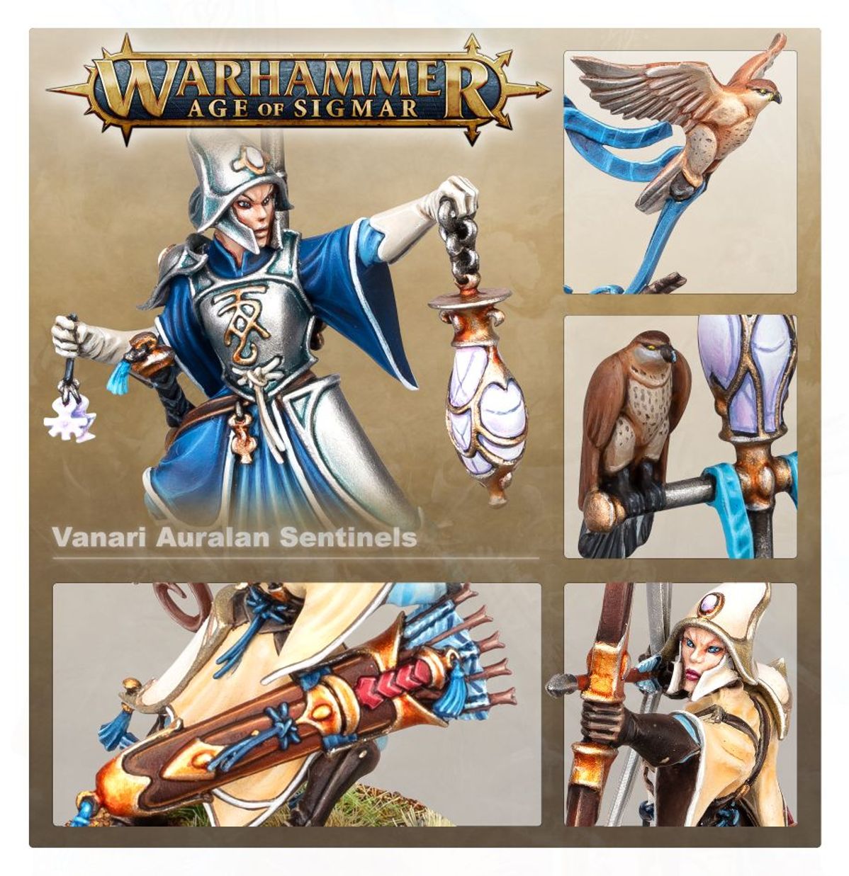 Lumineth Realm-Lords: Vanari Auralan Sentinels (Warhammer Age of Sigmar | 87-58)
