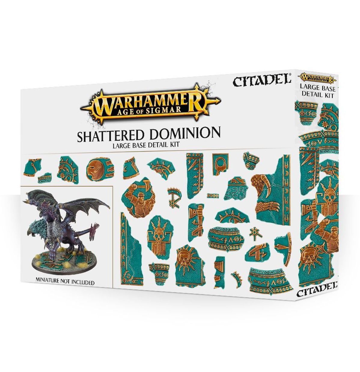 Shattered Dominion Large Base Detail Kit (Warhammer Age of Sigmar | 66-99)