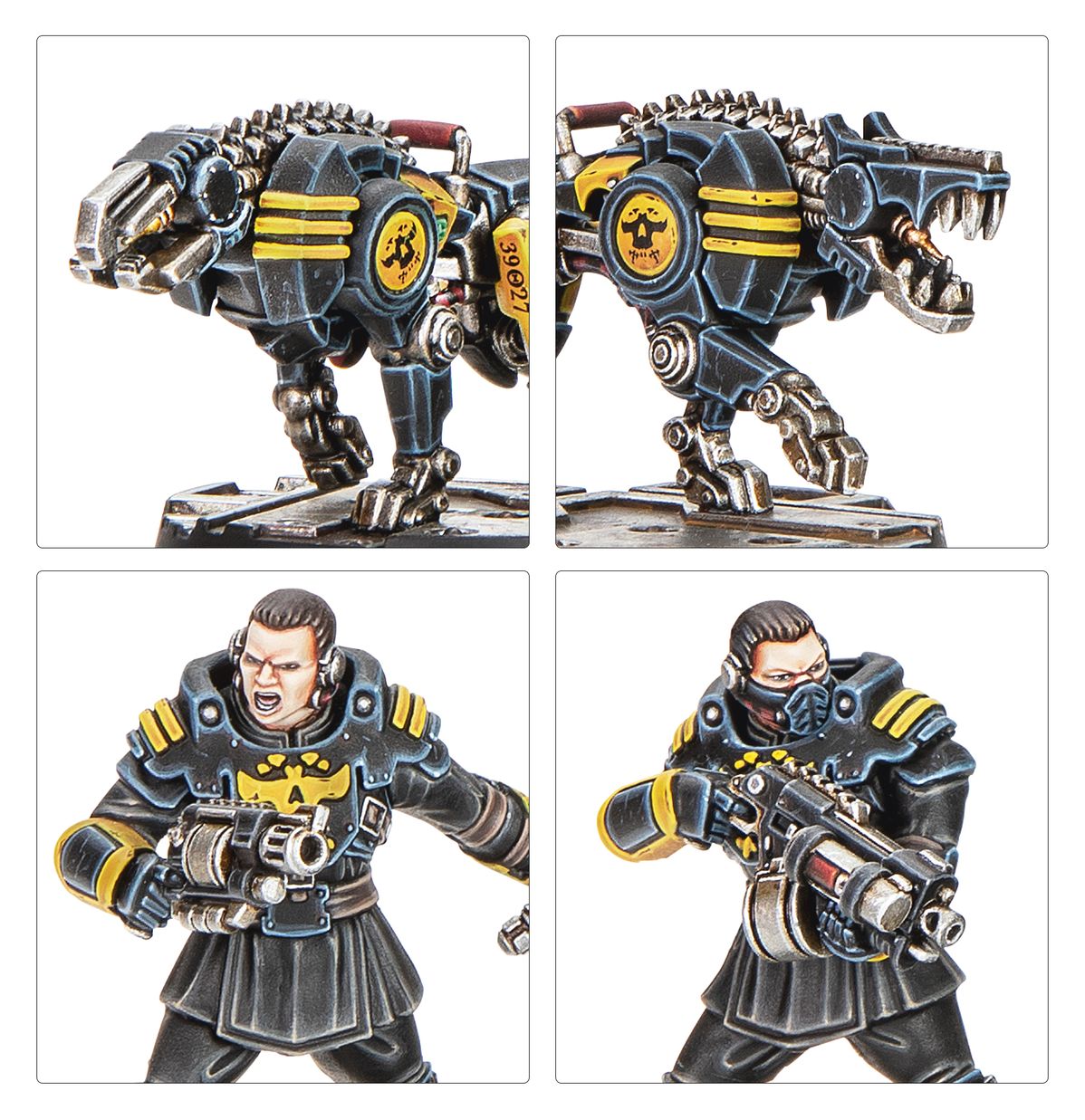 Necromunda: Palanite Enforcer Captains & Sergeants (Warhammer 40,000 | 301-59)