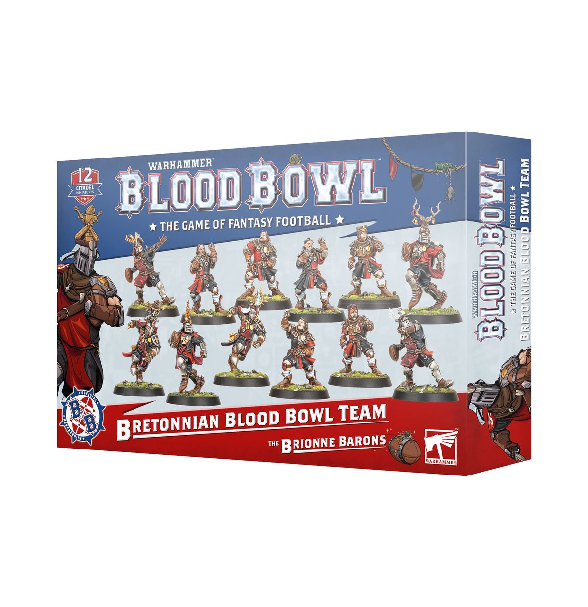Blood Bowl: Bretonnian Team - The Brionne Barons (Warhammer The Old World | 202-51)