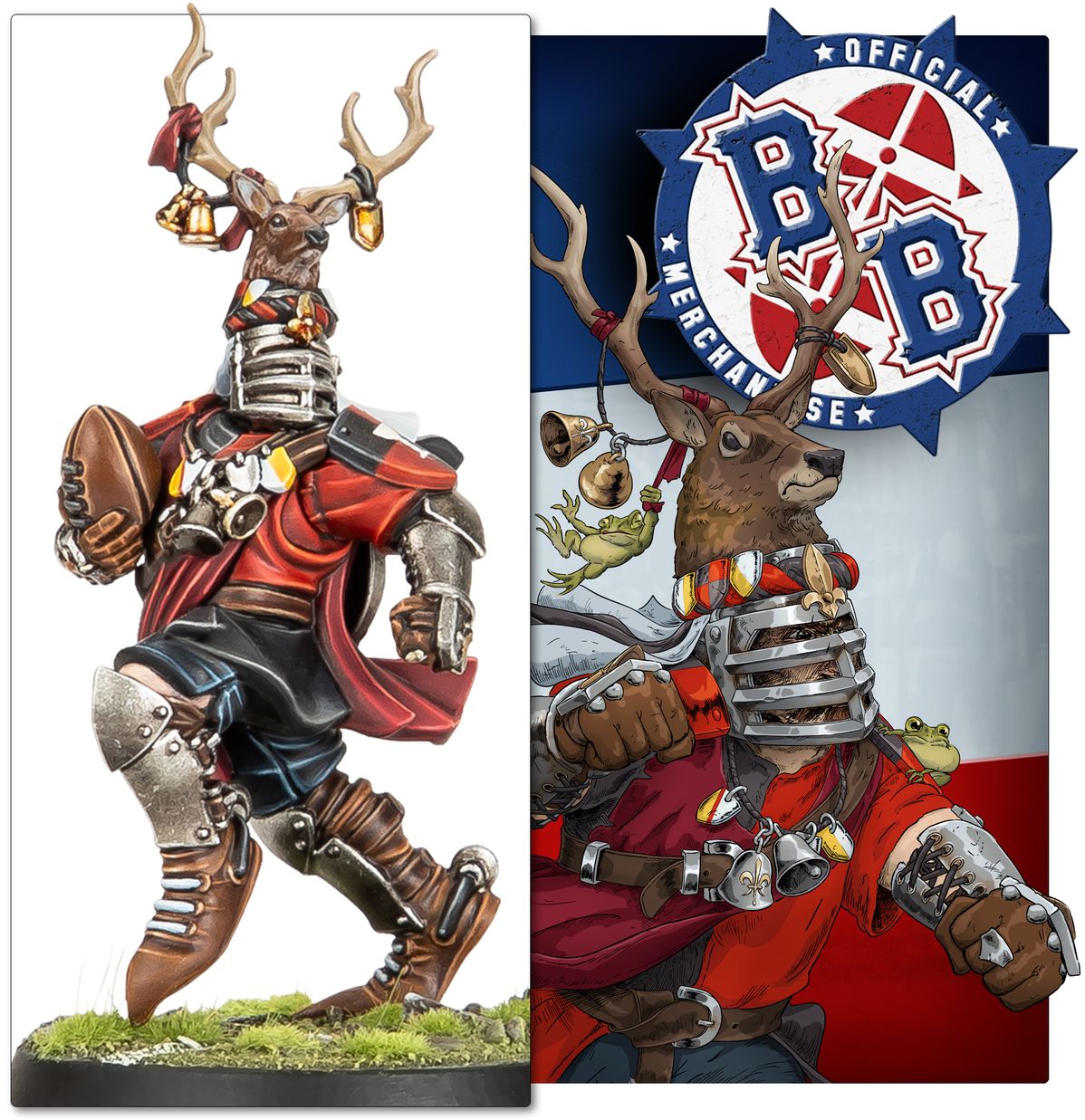 Blood Bowl: Bretonnian Team - The Brionne Barons (Warhammer The Old World | 202-51)