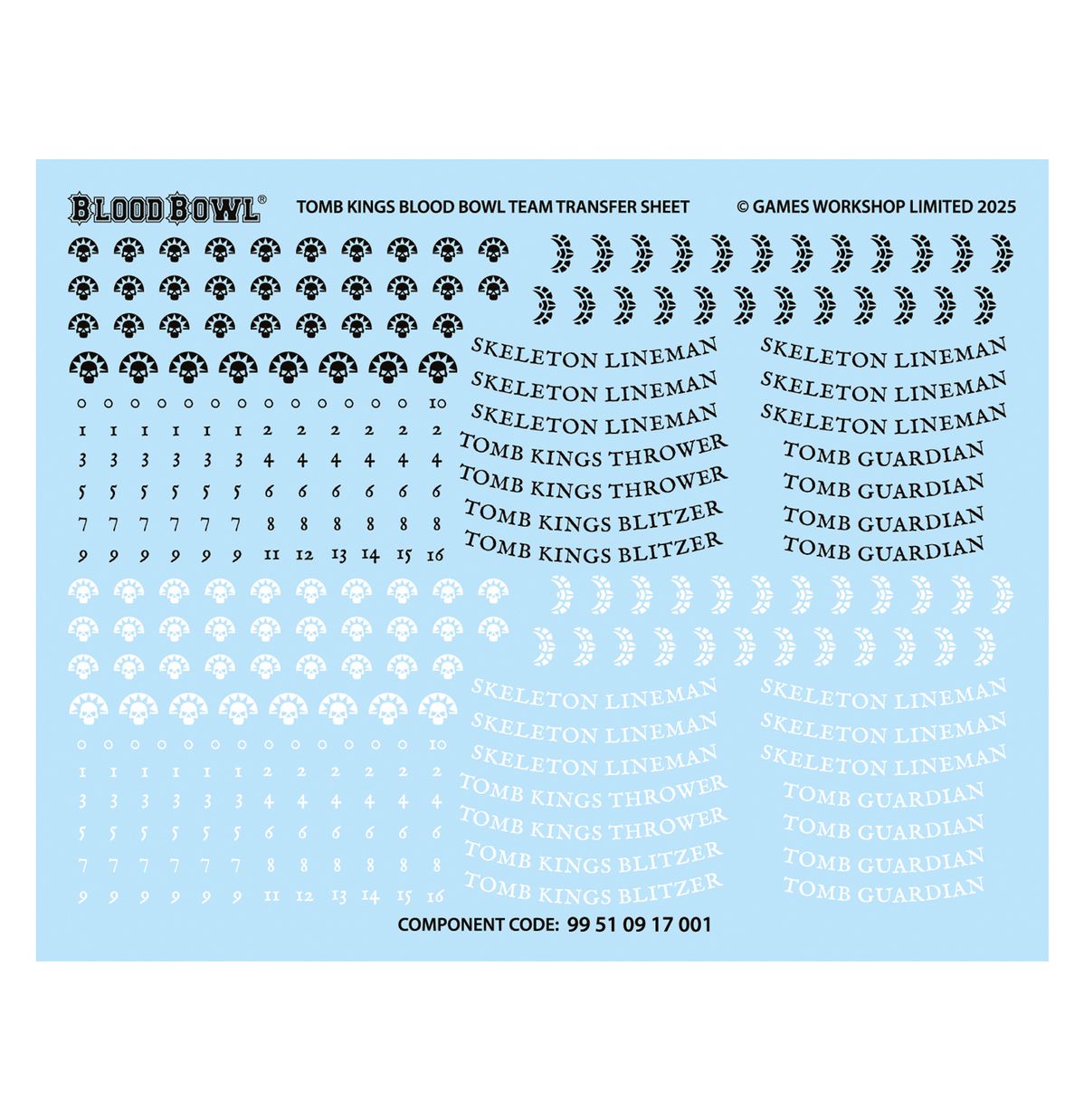 Blood Bowl: Tomb Kings Team - The Nehekhara Nightmares (Warhammer The Old World | 202-52)