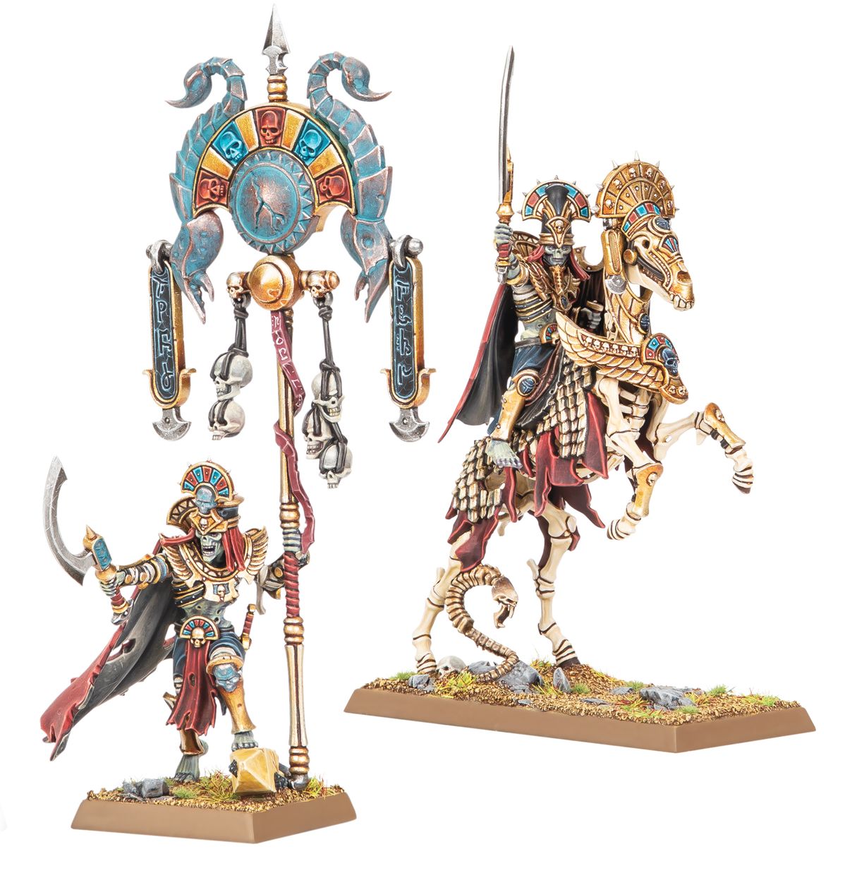 Tomb Kings of Khemri: Royal Heralds (Warhammer The Old World | 07-13) (Pre-order)