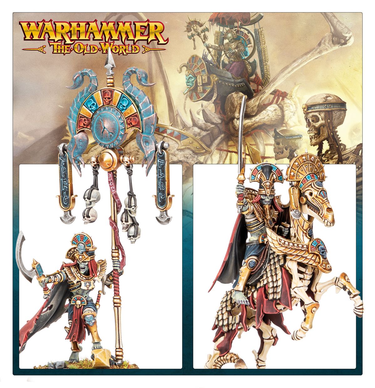 Tomb Kings of Khemri: Royal Heralds (Warhammer The Old World | 07-13) (Pre-order)