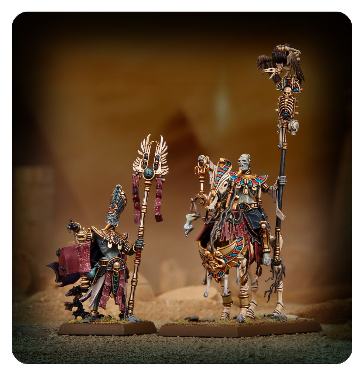 Tomb Kings of Khemri: Liche Priests (Warhammer The Old World | 07-14) (Pre-order)