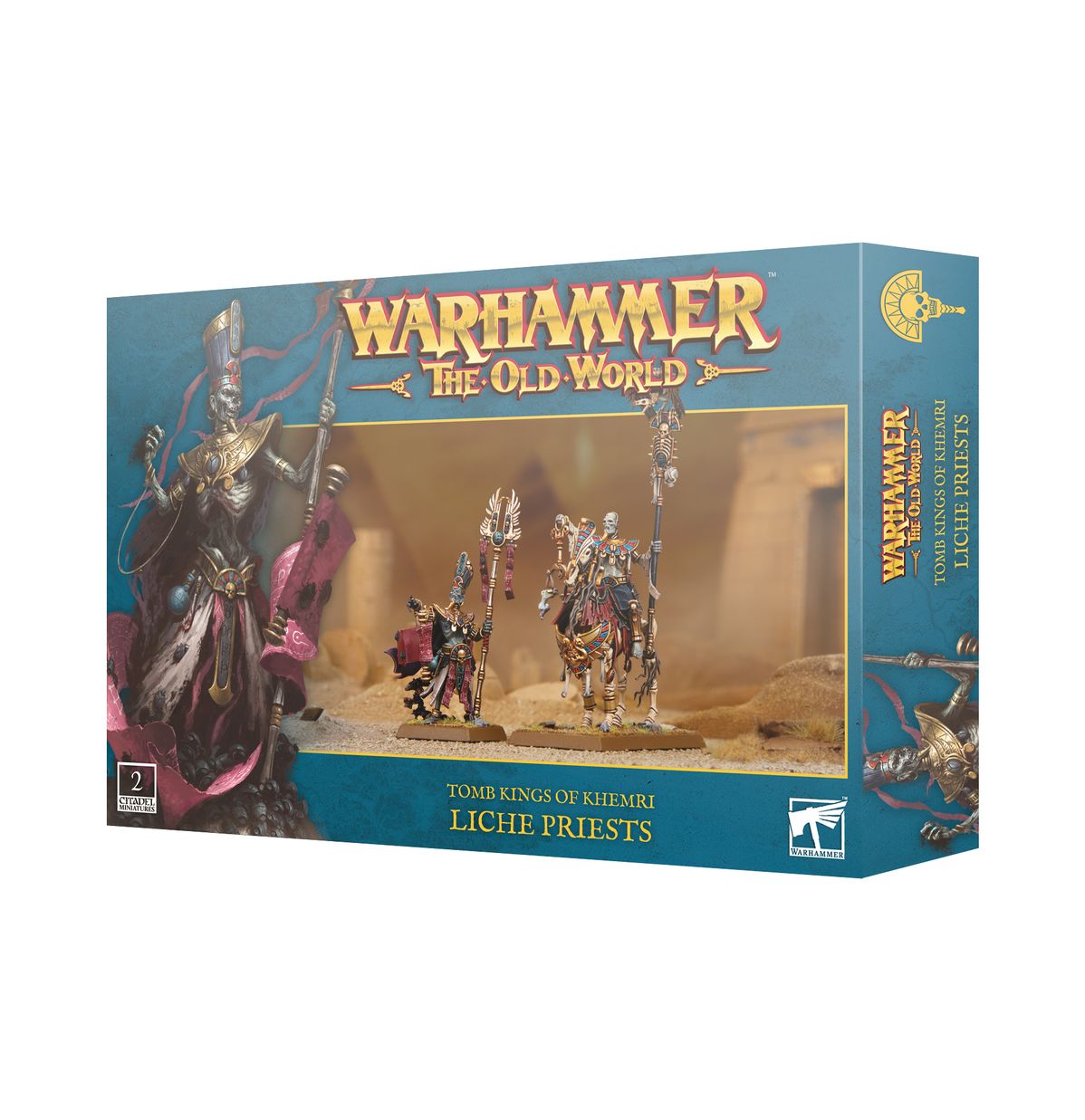 Tomb Kings of Khemri: Liche Priests (Warhammer The Old World | 07-14) (Pre-order)