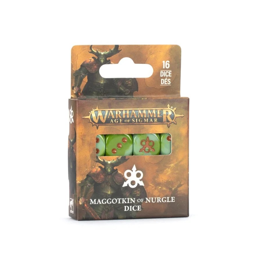 Dice: Maggotkin of Nurgle (Warhammer Age of Sigmar | 83-95)