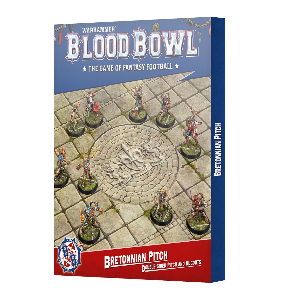 Blood Bowl: Bretonnian Pitch - Double-sided Pitch and Dugouts (Warhammer The Old World | 202-61)