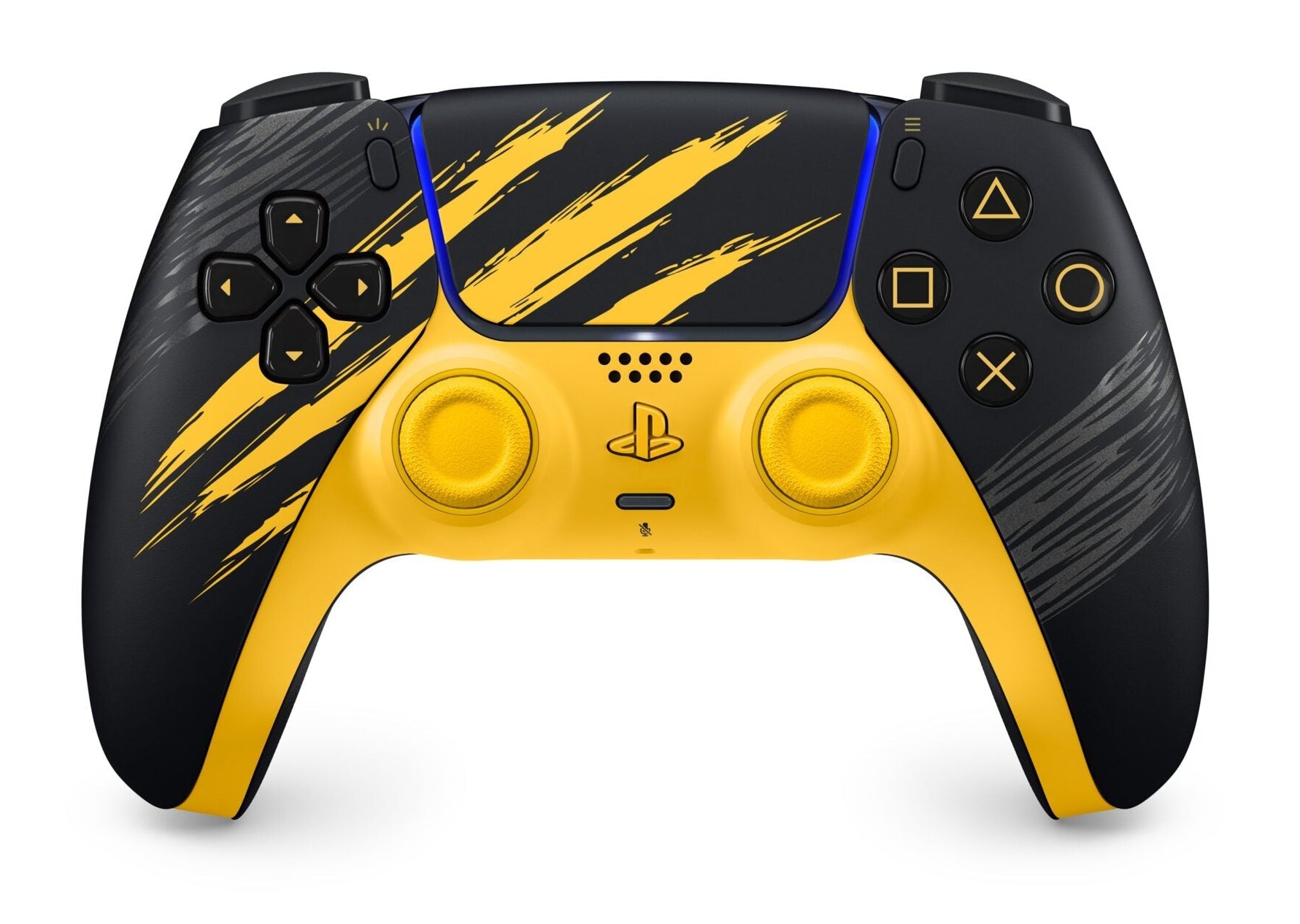 PlayStation 5 DualSense Wireless Controller - Marvel’s Wolverine Battle Yellow Limited Edition