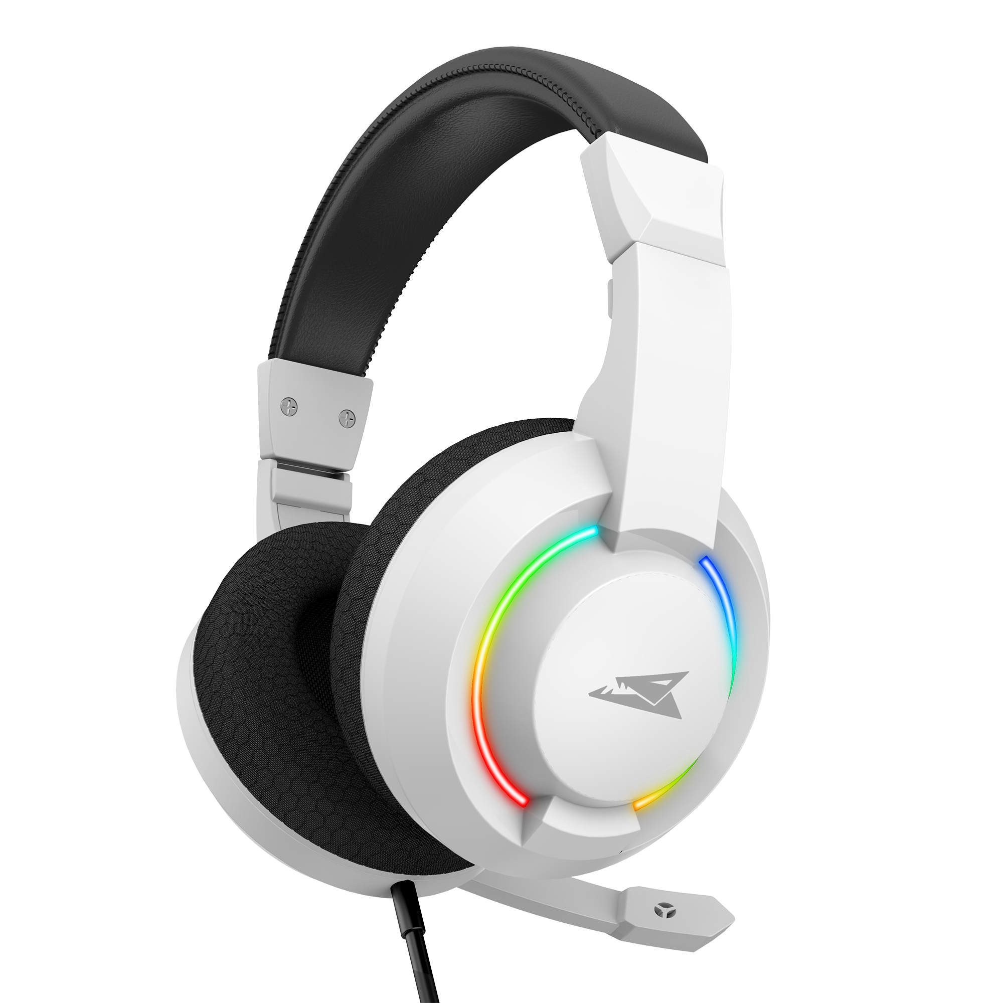 Baracuda Hydra - Wired RGB Gaming Headset (White)