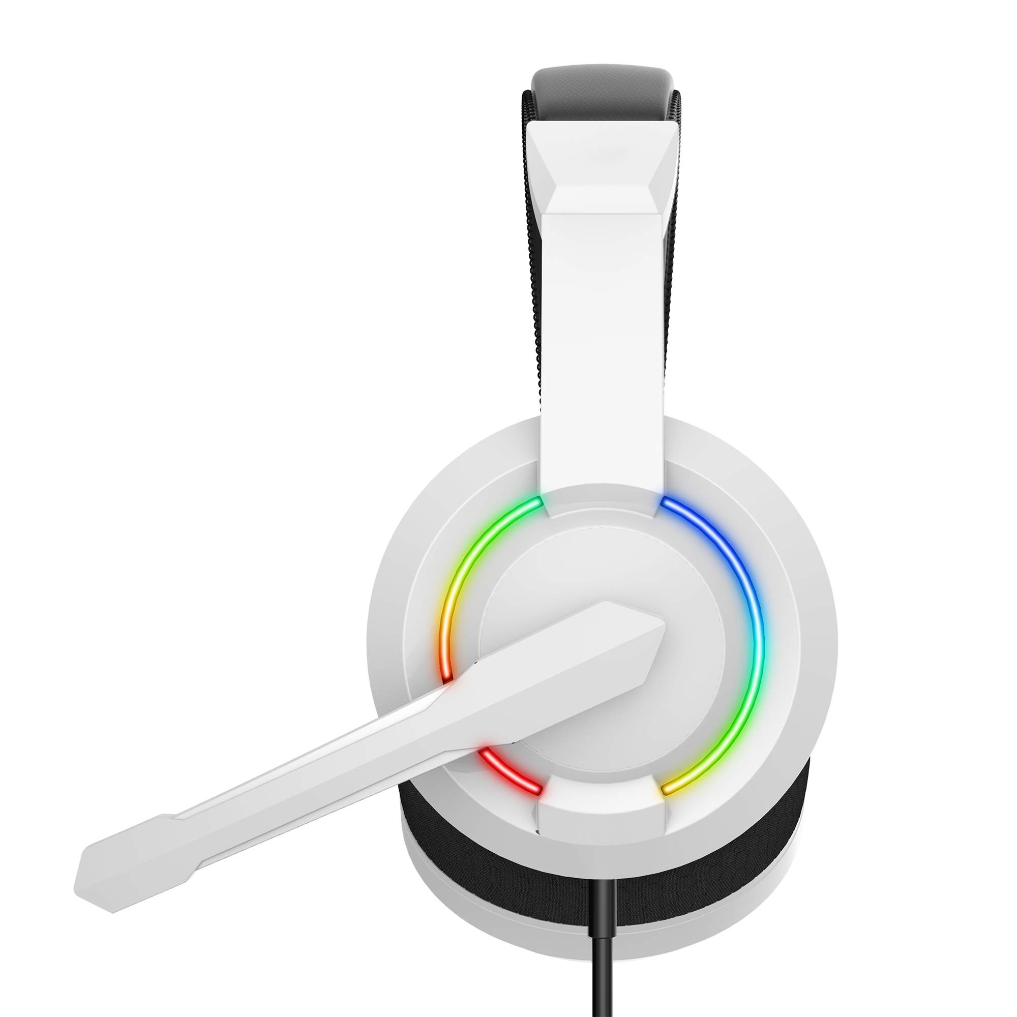 Baracuda Hydra - Wired RGB Gaming Headset (White)