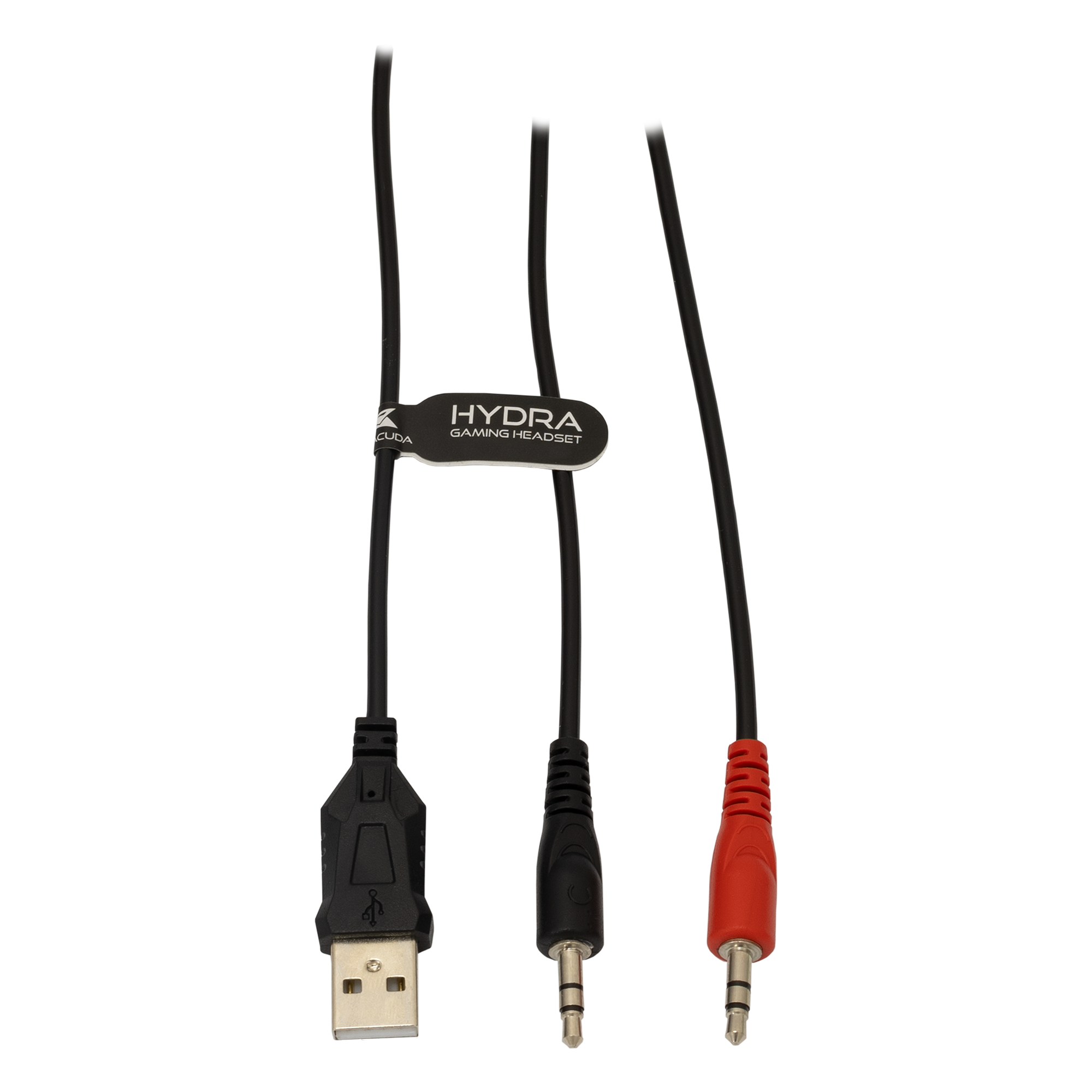 Baracuda Hydra - Wired RGB Gaming Headset (White)