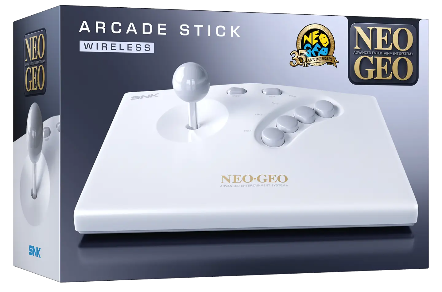 NEOGEO AES+ Arcade Stick (White) (Pre-order)