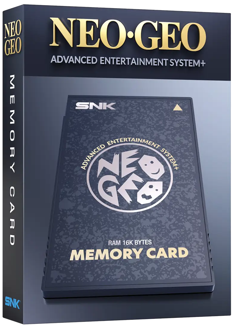 NEOGEO AES+ Memory Card (Black) (Pre-order)