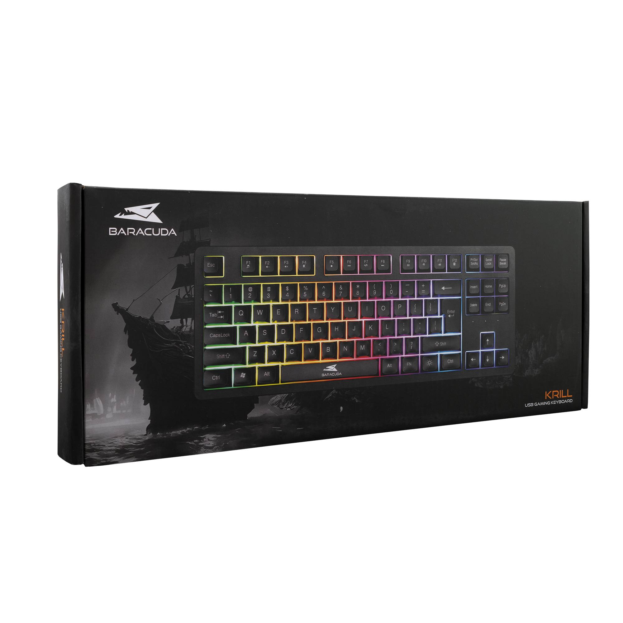 Baracuda KRILL Gaming Keyboard (Black)