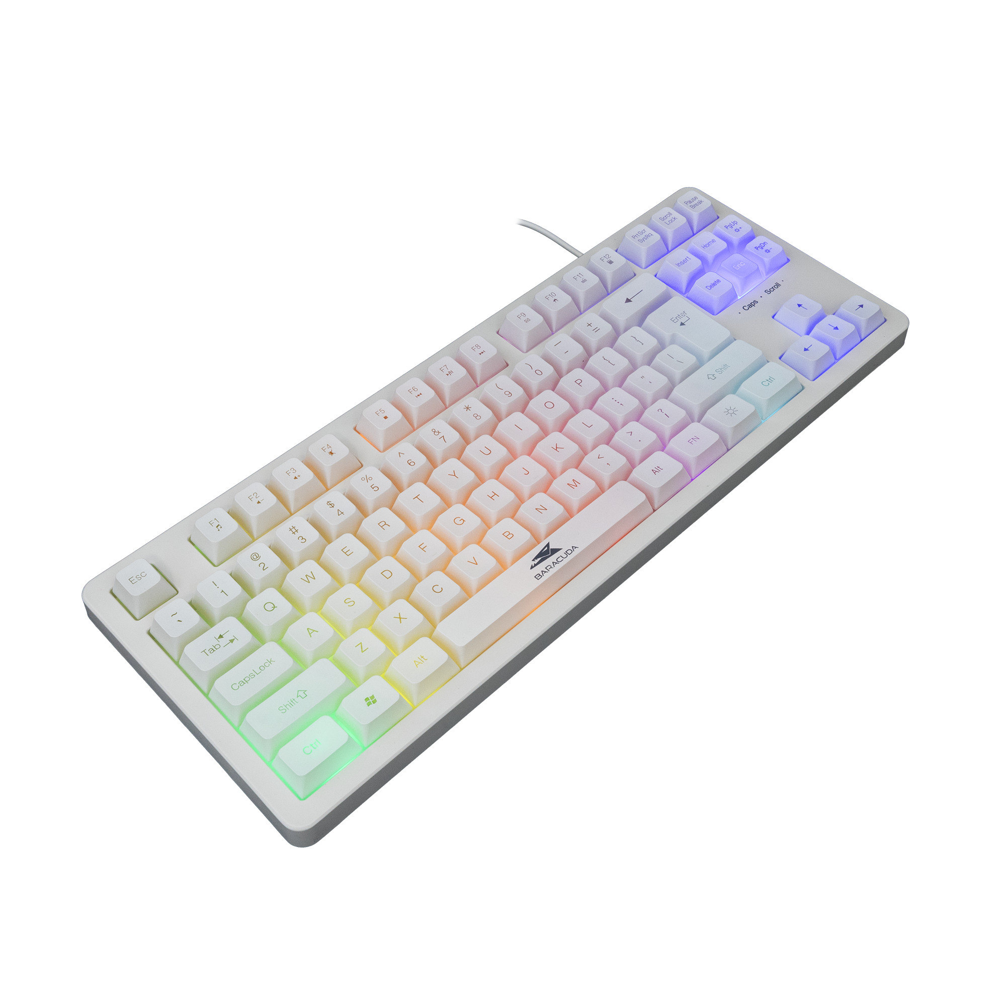 Baracuda KRILL Gaming Keyboard (White)