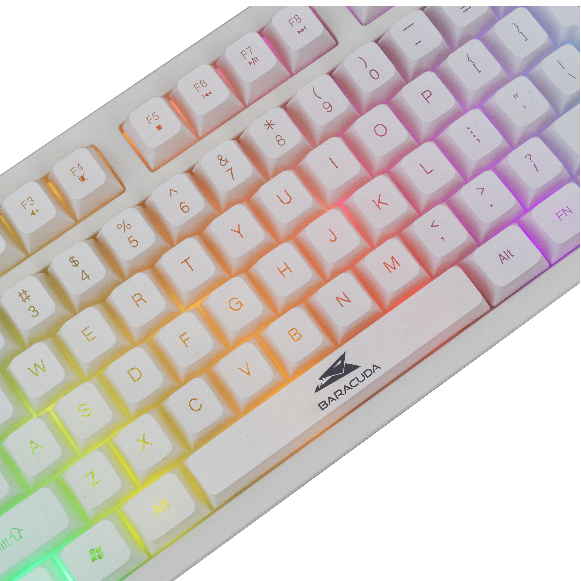 Baracuda KRILL Gaming Keyboard (White)